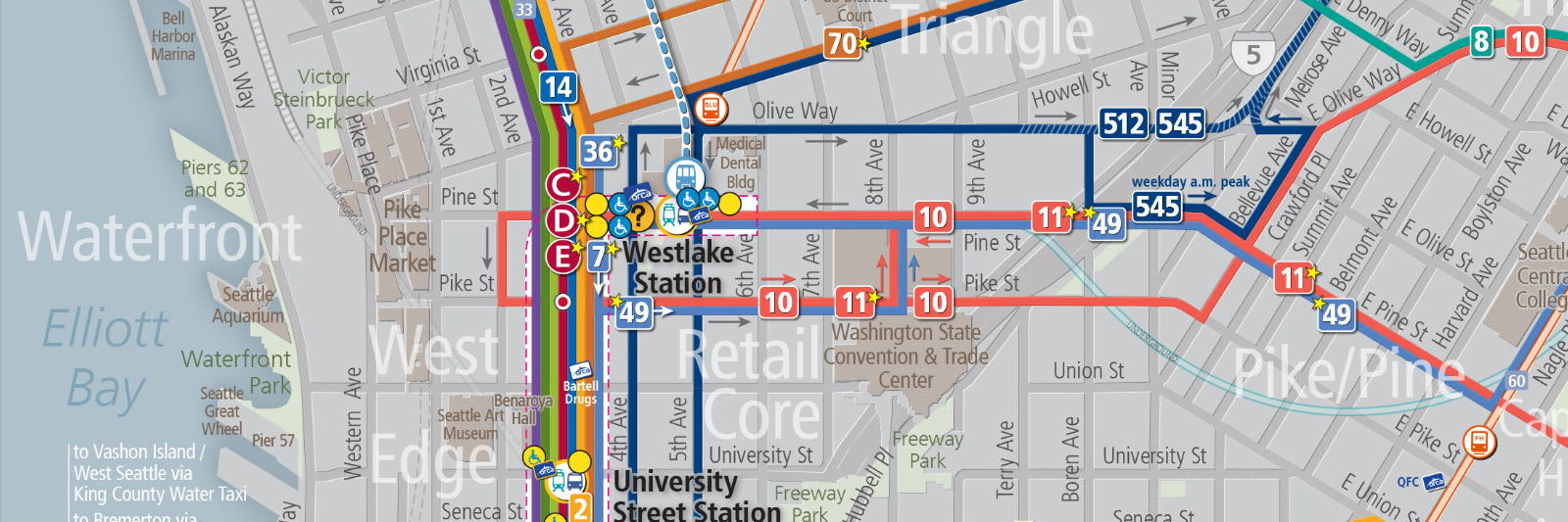 Example of KC Metro map