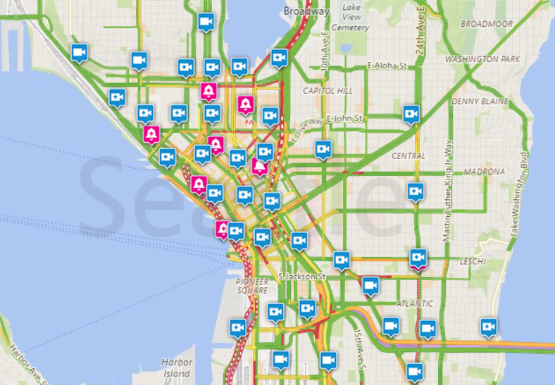 SDOT Travelers Map