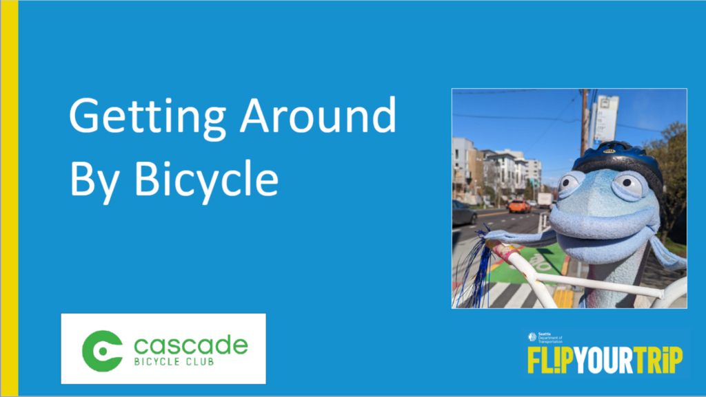 Download guide to getting around by bike in King County